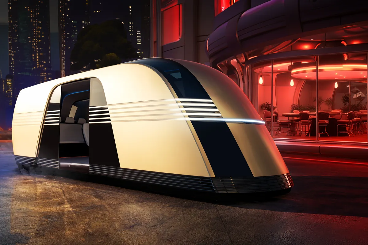 Tesla's Art Deco inspired Robovan